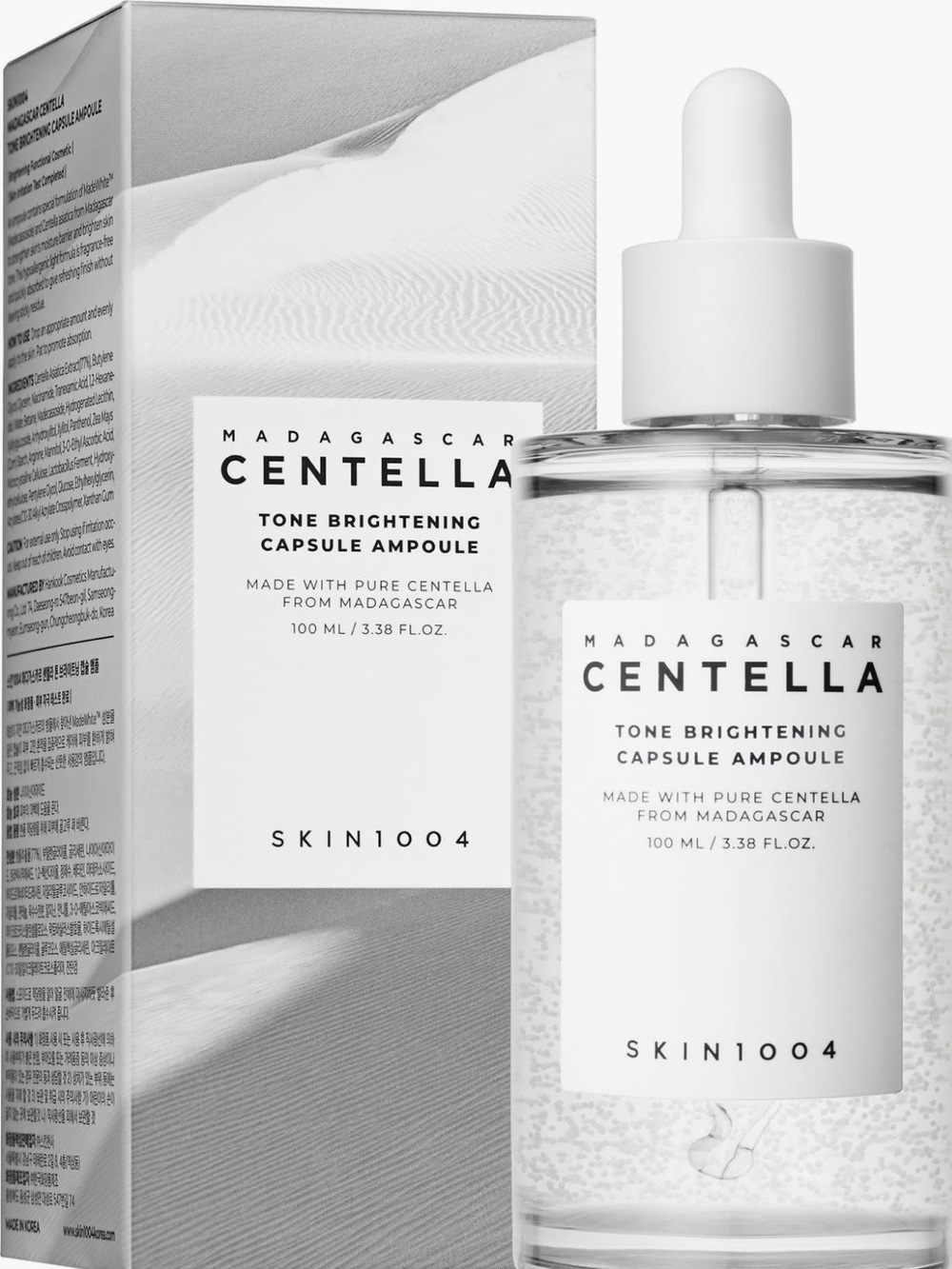 SKIN1004 Madagascar Centella Tone Brightening Capsule Ampoule 100ml New/Open Box